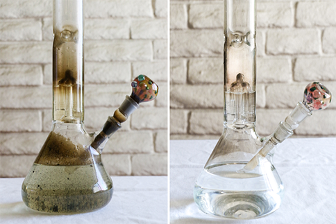 Glass Bong Cleaner, Brush for Pipe and Bong Cleaning