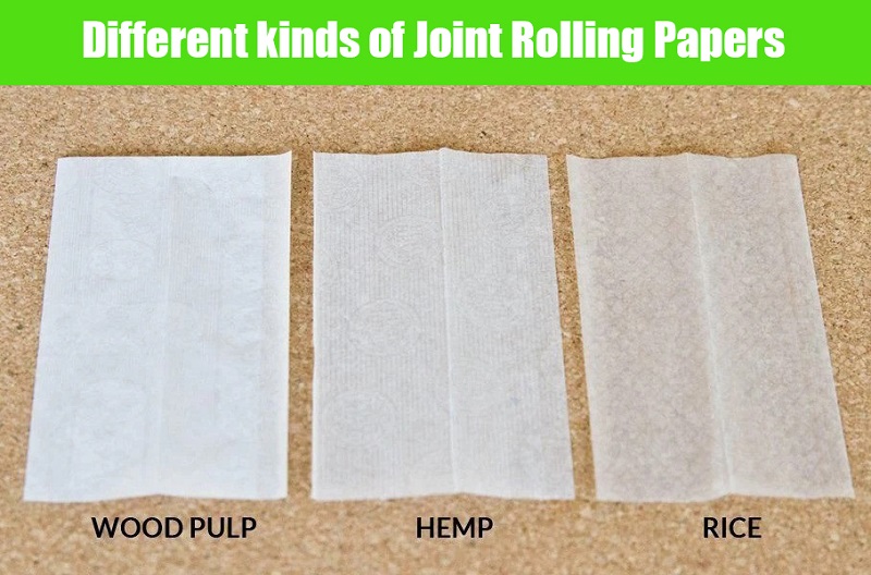 different kinds of joint rolling papers