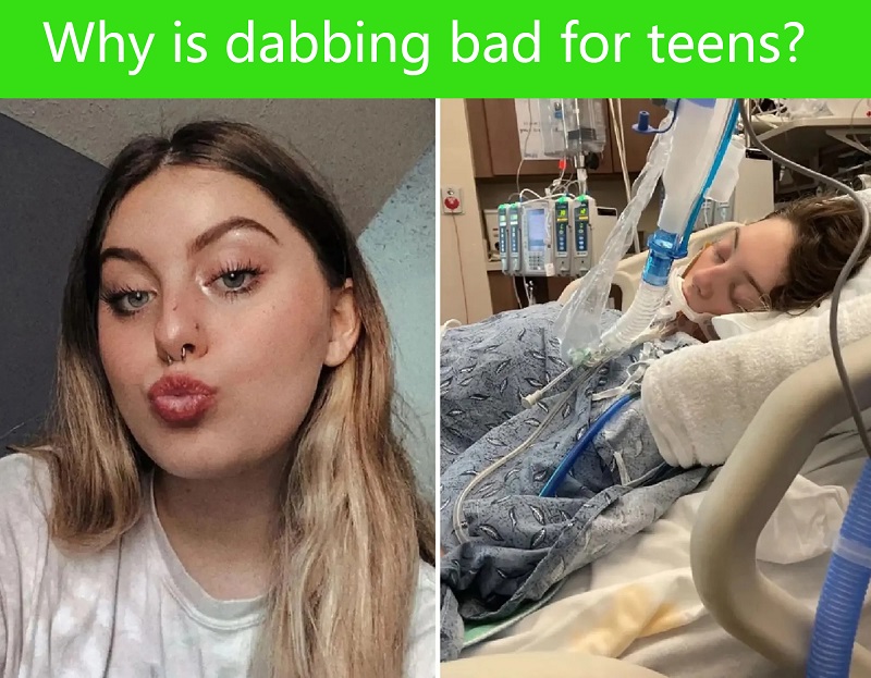 why is dabbing bad for teens