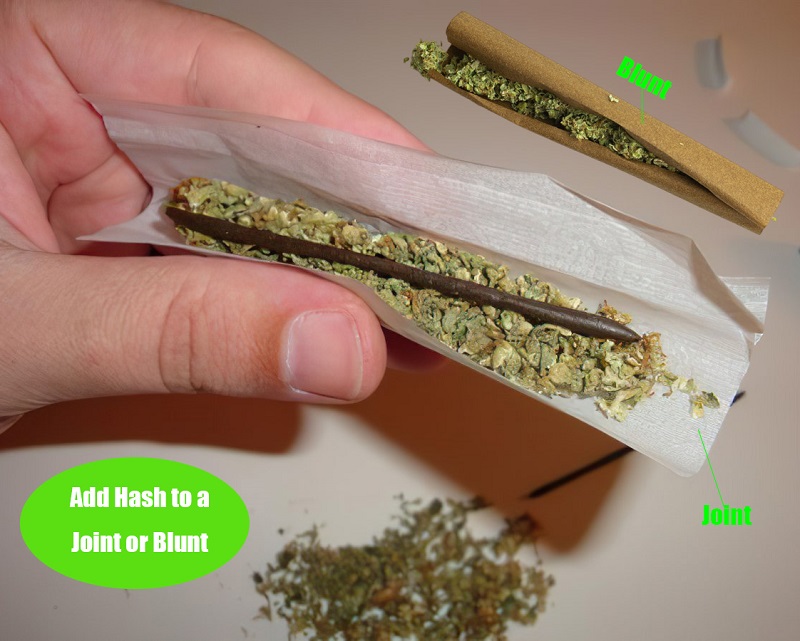 Add Hash to a Joint or Blunt