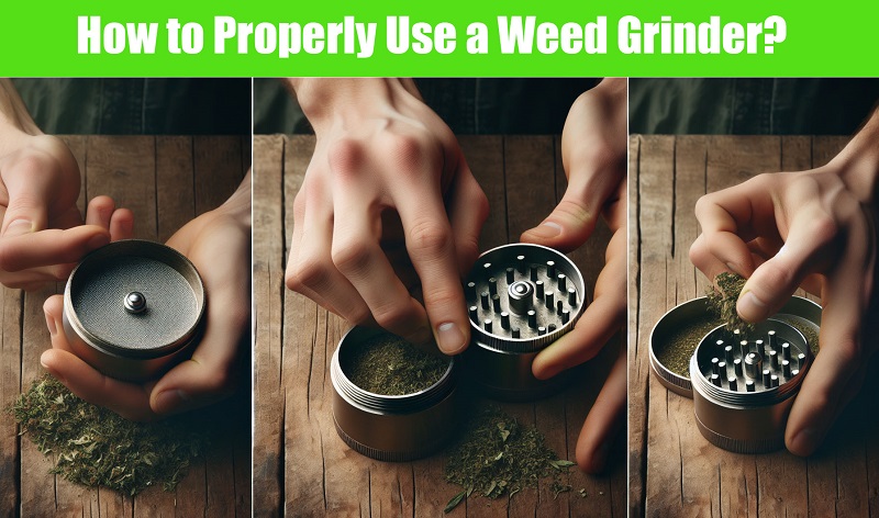 how to use a weed grinder properly
