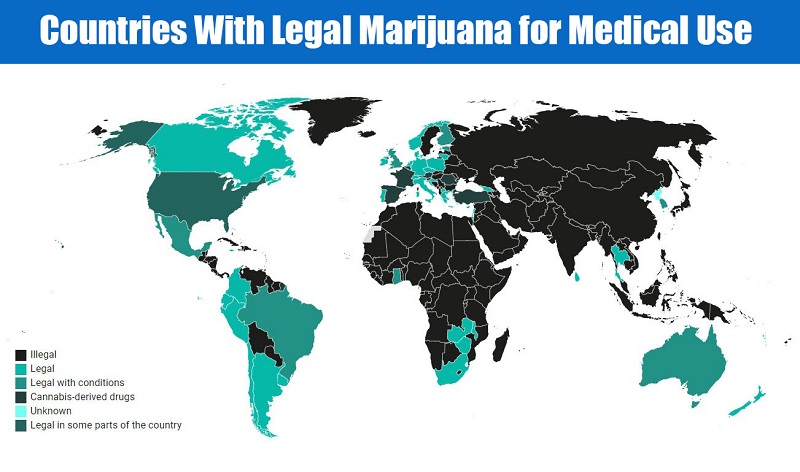 Countries With Legal Marijuana for Medical Use