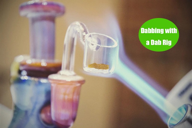 Dabbing with a Dab Rig