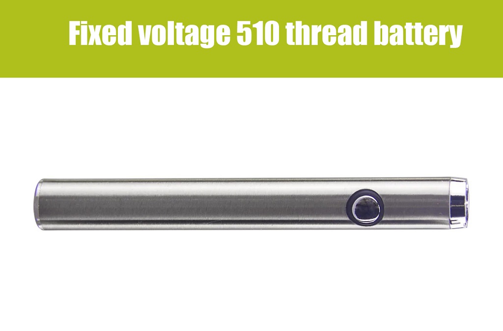 Fixed voltage 510 thread battery
