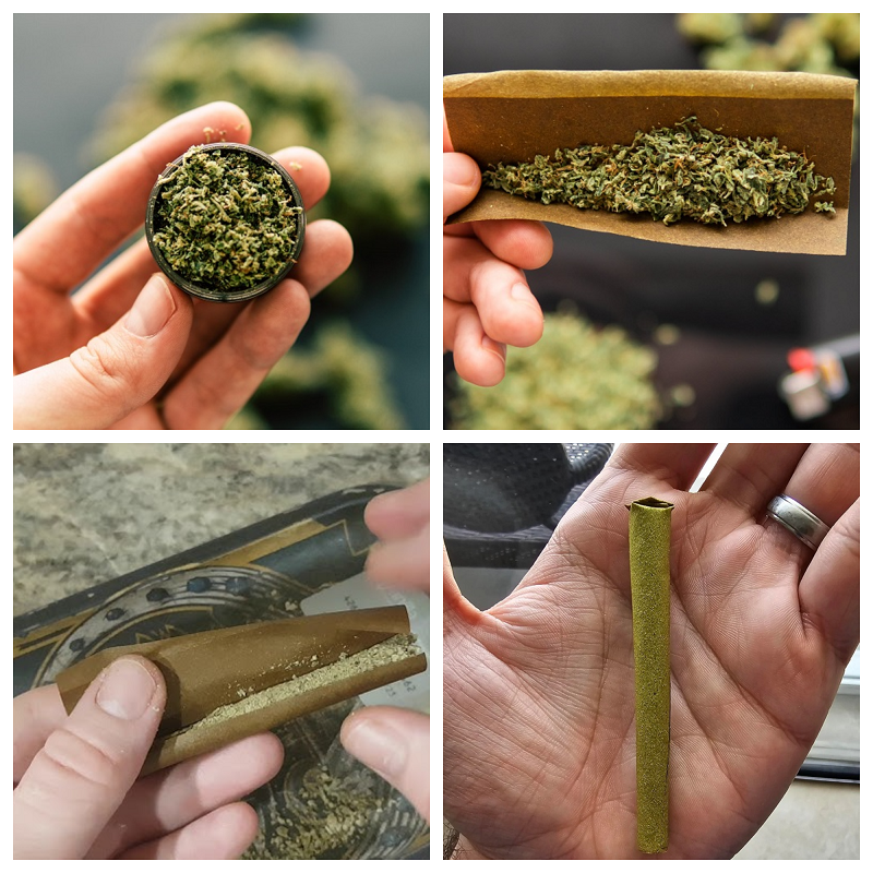How to roll a blunt by 7 steps