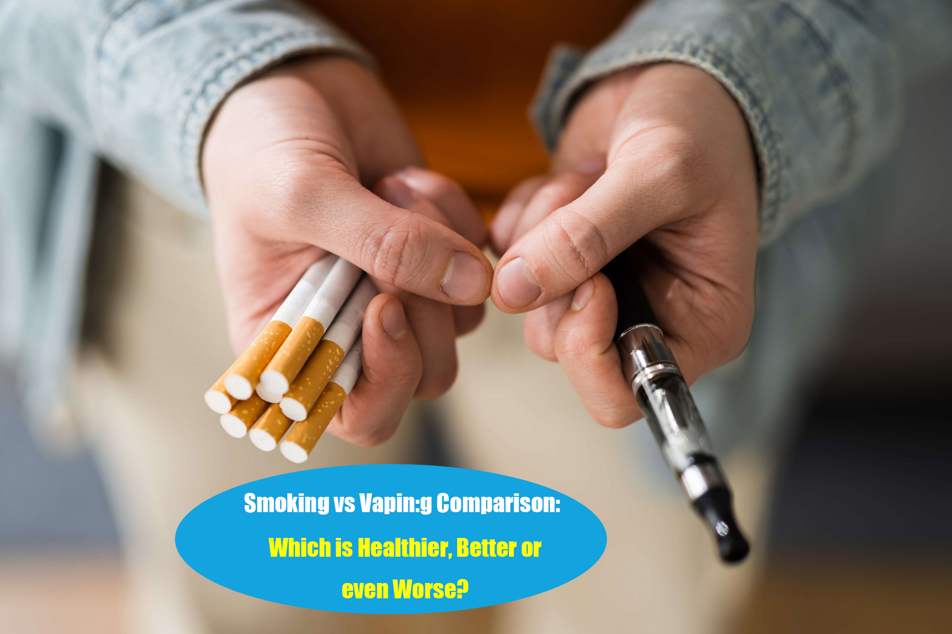 smoking vs vaping comaparison