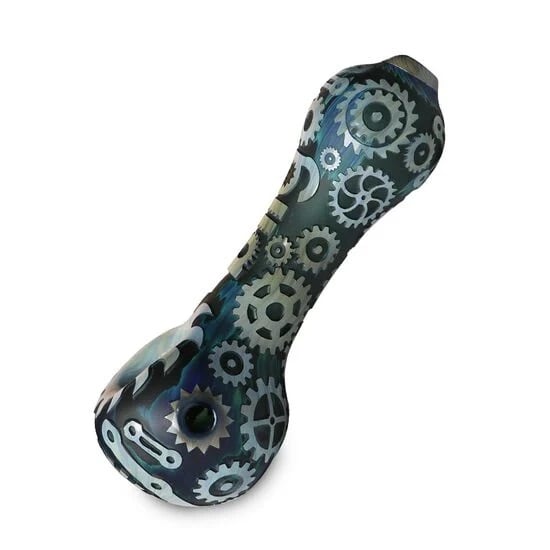 BIIGO Glass Spoon Pipe