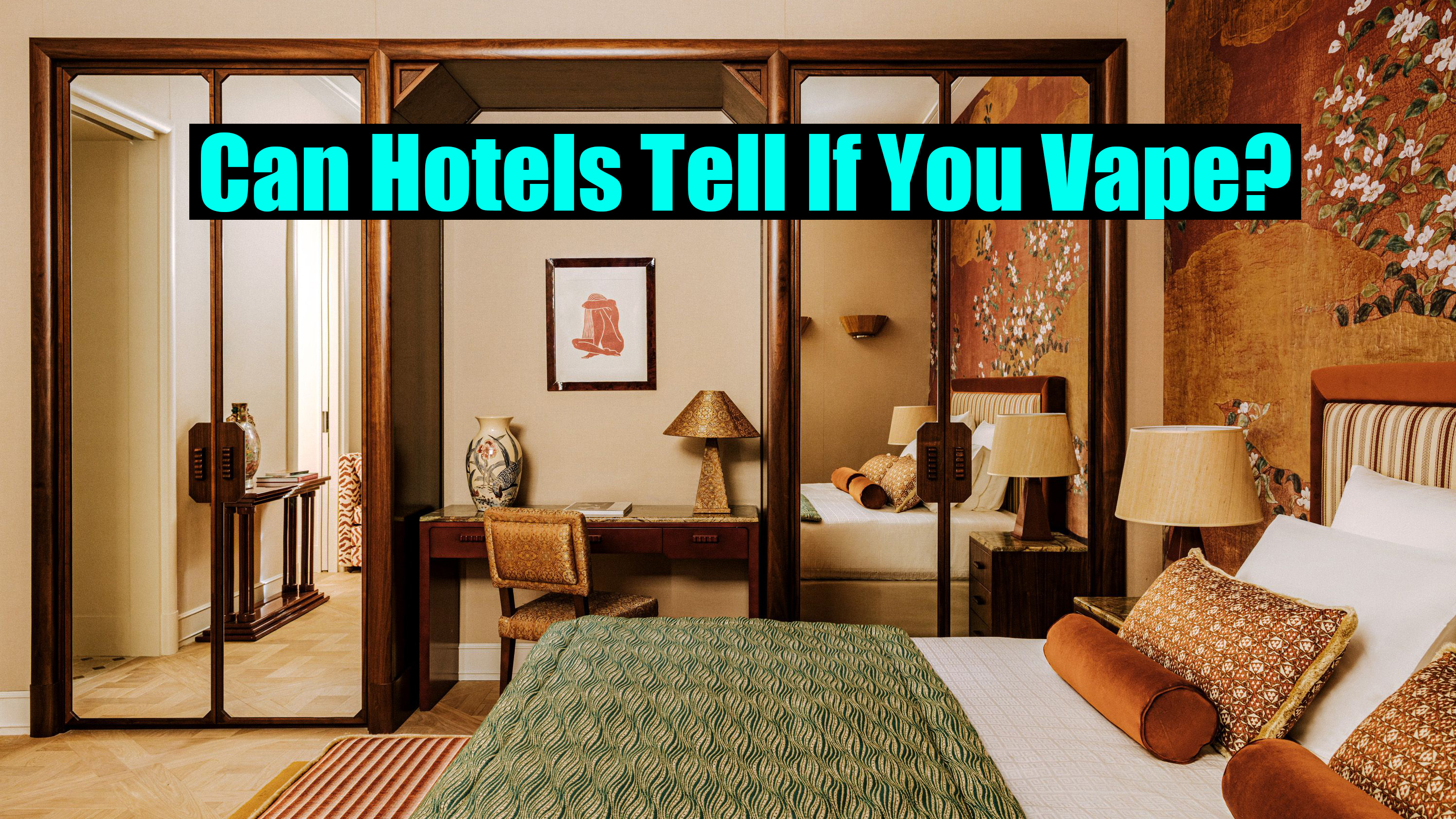 Can Hotels Tell If You Vape