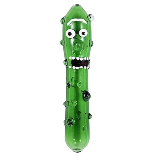 Cucumber Glass Smoking Pipe