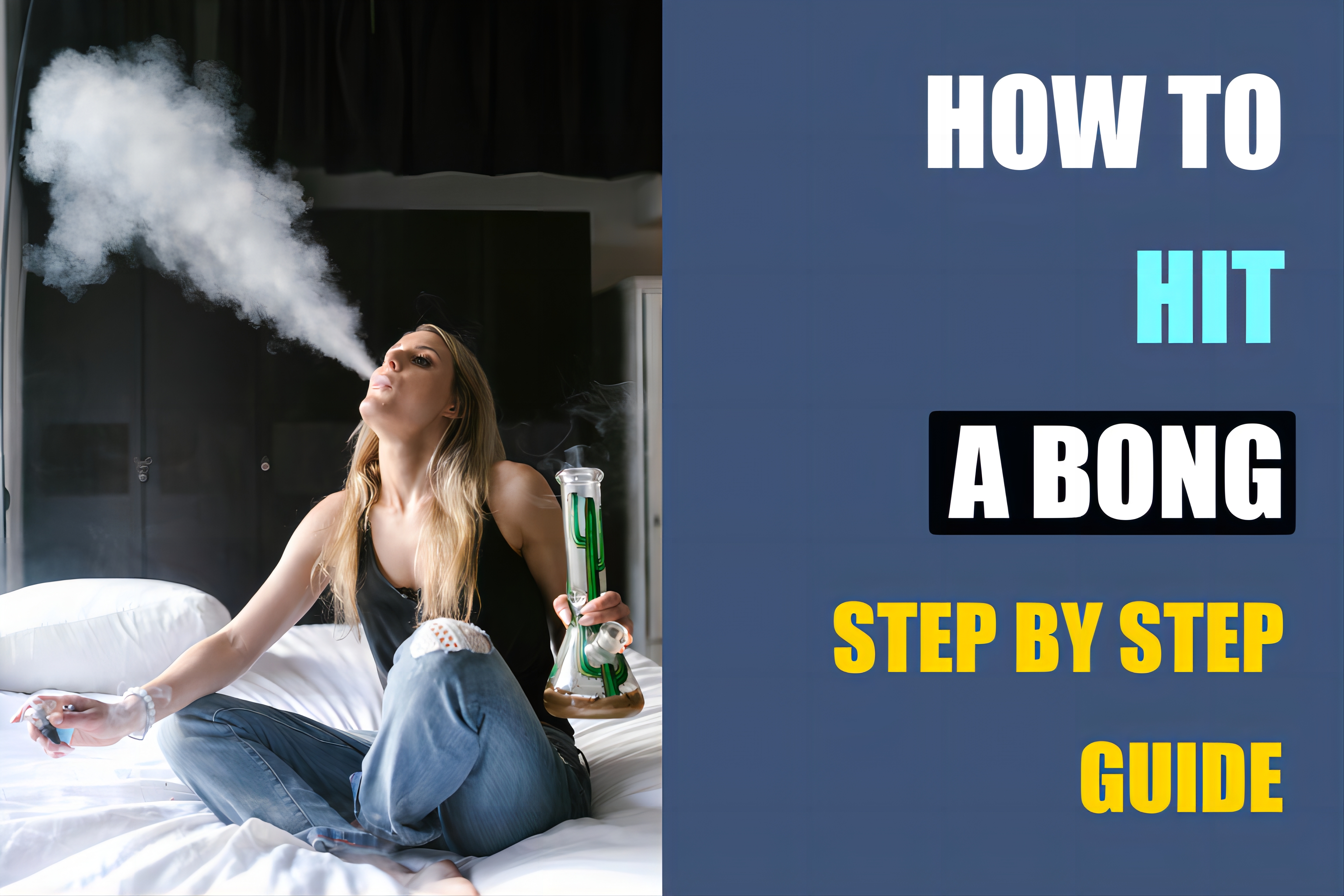 how to hit a bong？
