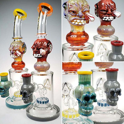 Scary Halloween Bongs and Dab Rigs