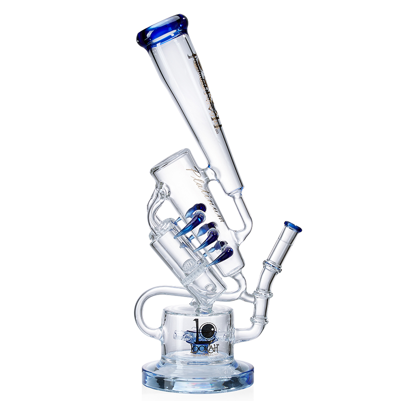 14" -Disc- Perc- Triple -Filter- Chamber- Bong