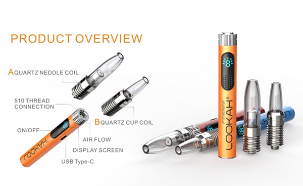 Firebee is one of the most versatile vape pens from LOOKAH
