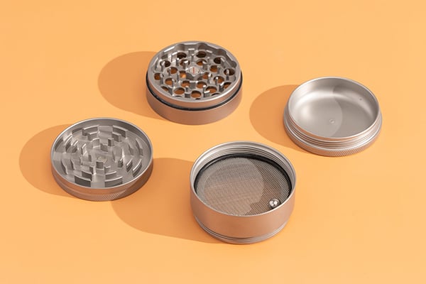 What are the parts of the grinder?