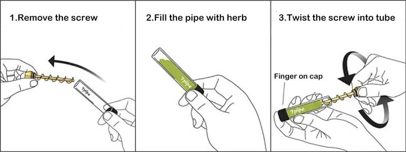 How to use a glass blunt 1