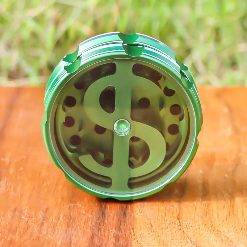 Dollar-type Aluminum Alloy Herb Grinder 9 Dollar-type Aluminum Alloy Herb Grinder 9