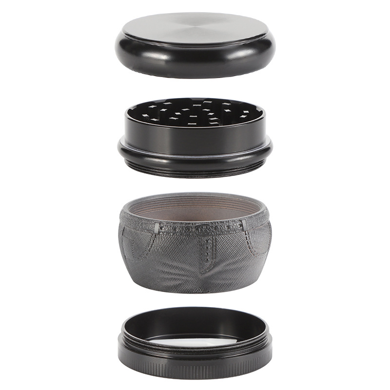 Zinc Alloy Jeans Herb Grinder 2 Zinc Alloy Jeans Herb Grinder 2