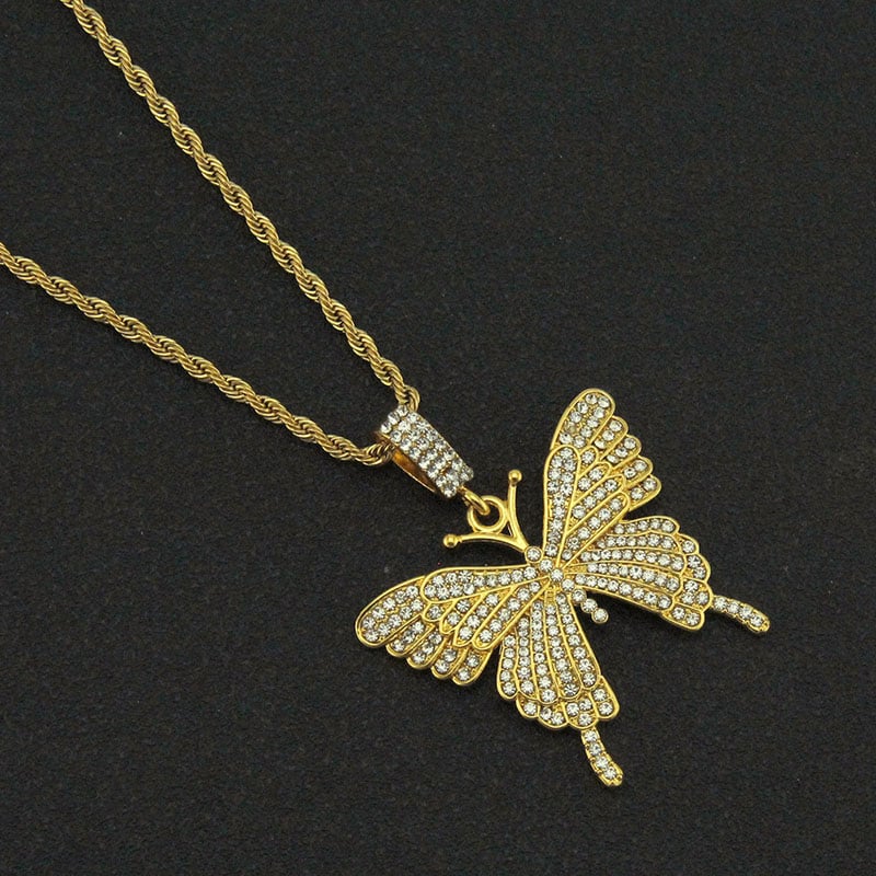 Butterfly Pendant Necklace 1
