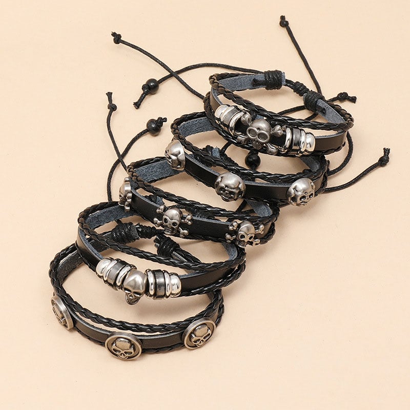 Skeleton Bracelet Wristband Halloween 1
