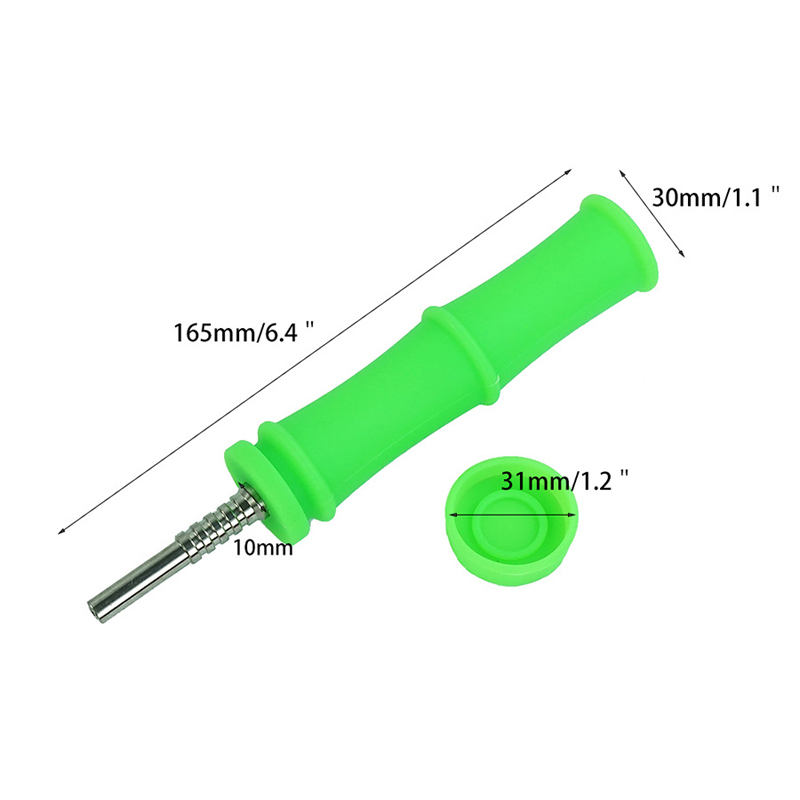 Bamboo Joint Silicone Nectar Collector 1