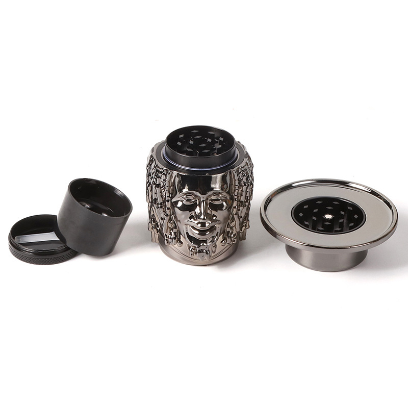 4 Layers Zinc Alloy Herb Grinder