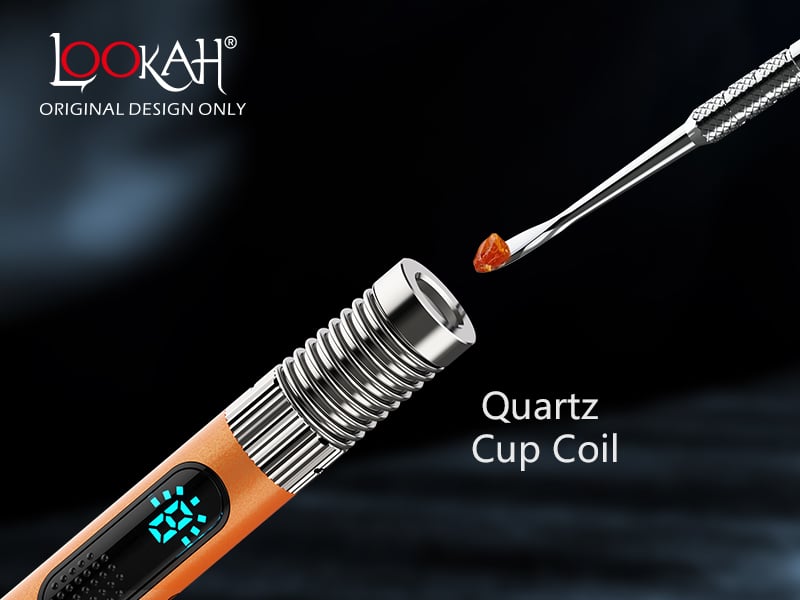 510 Thread Type B Quartz Coil Cup 1