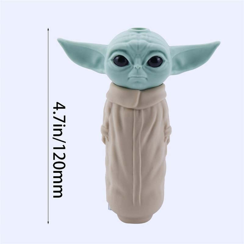 Baby Yoda Silicone Pipe 01