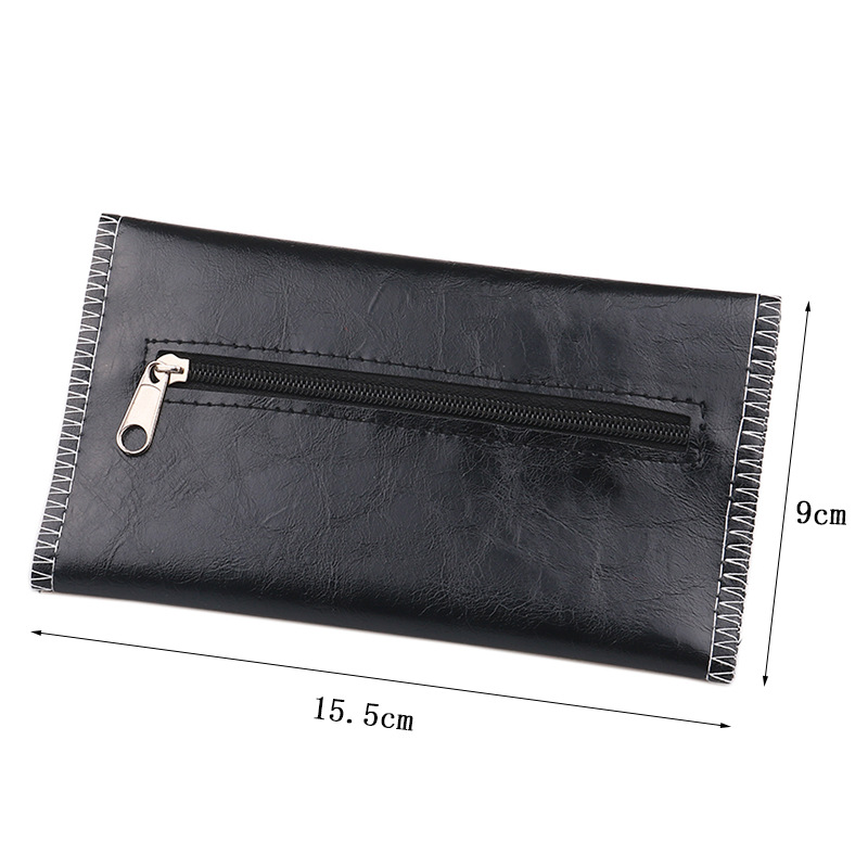 Portable PU Leather Cigarette Bag 01