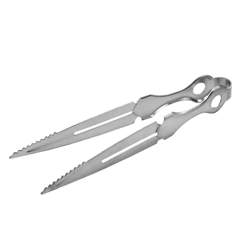 2 Packs Tongs Sets Stainless Steel Charcoal Tongs Metal Narguile