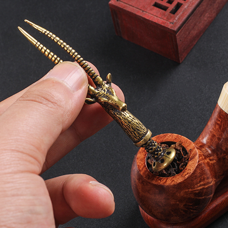 Carving Creative Tobacco Smoking Pipe Presser 03 Carving Creative Tobacco Smoking Pipe Presser 03