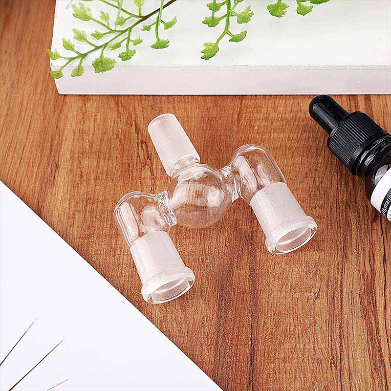 Glass Connecting Adapter 14mm Female to 14mm Male 05 Glass Connecting Adapter 14mm Female to 14mm Male 05