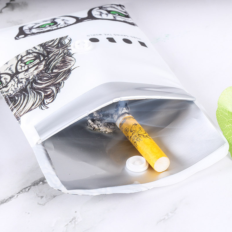 2PCS Portable Outdoor Cigarette Ashtray Bag 1