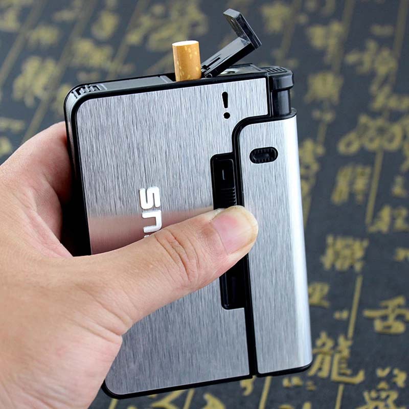 Portable Automatic Cigarette Case 2 Portable Automatic Cigarette Case 2