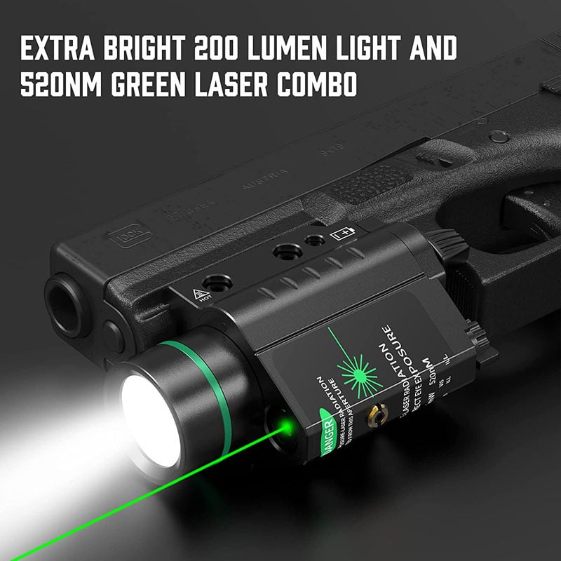 Tactical Weaponlight Laser Flashlight 01