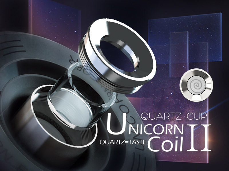 Lookah Unicorn Quartz Coil Ⅱ 0 Lookah Unicorn Quartz Coil Ⅱ 0
