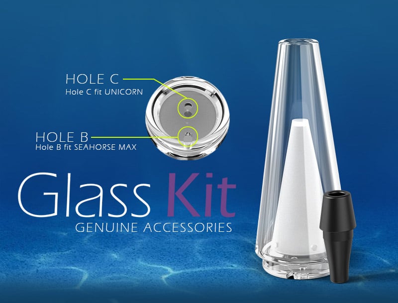 Unicorn & Seahorse Max Glass Kit