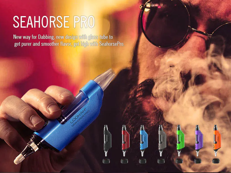 Lookah Seahorse PRO Best Wax Pen & Dab Pen-1028 – Wholesale Glass Pipe