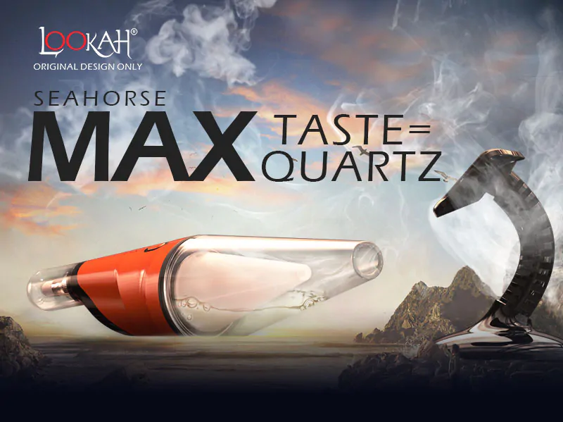Lookah Seahorse MAX 950mAh Dab Pen Vaporizer Starter Kit, Vaporizer