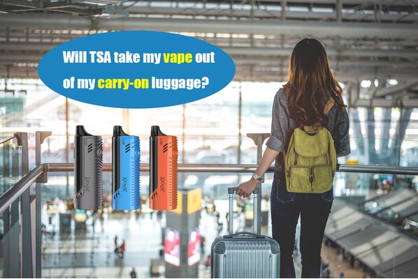 Will TSA take my vape out of my carry on luggage