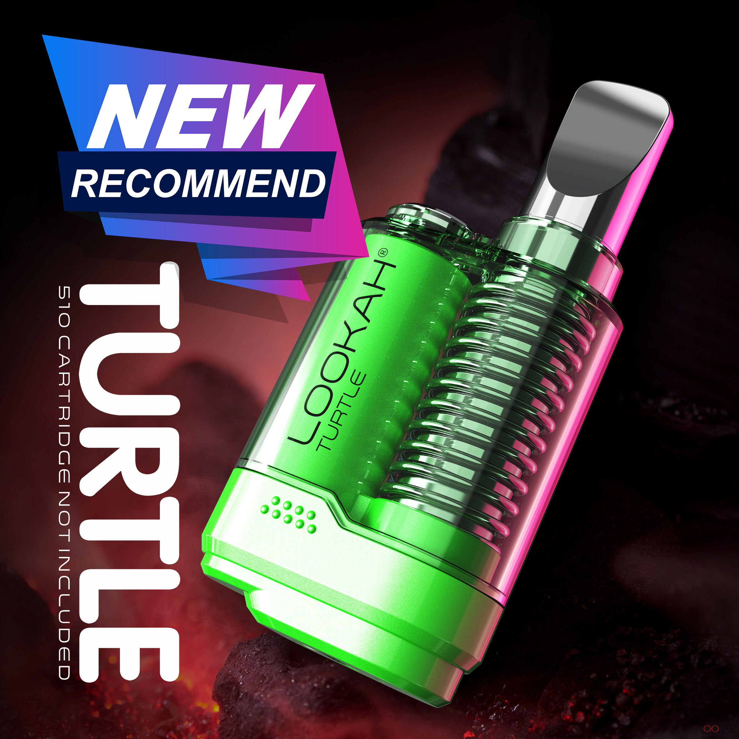 Turtle 510 Thread Vape Battery | LOOKAH