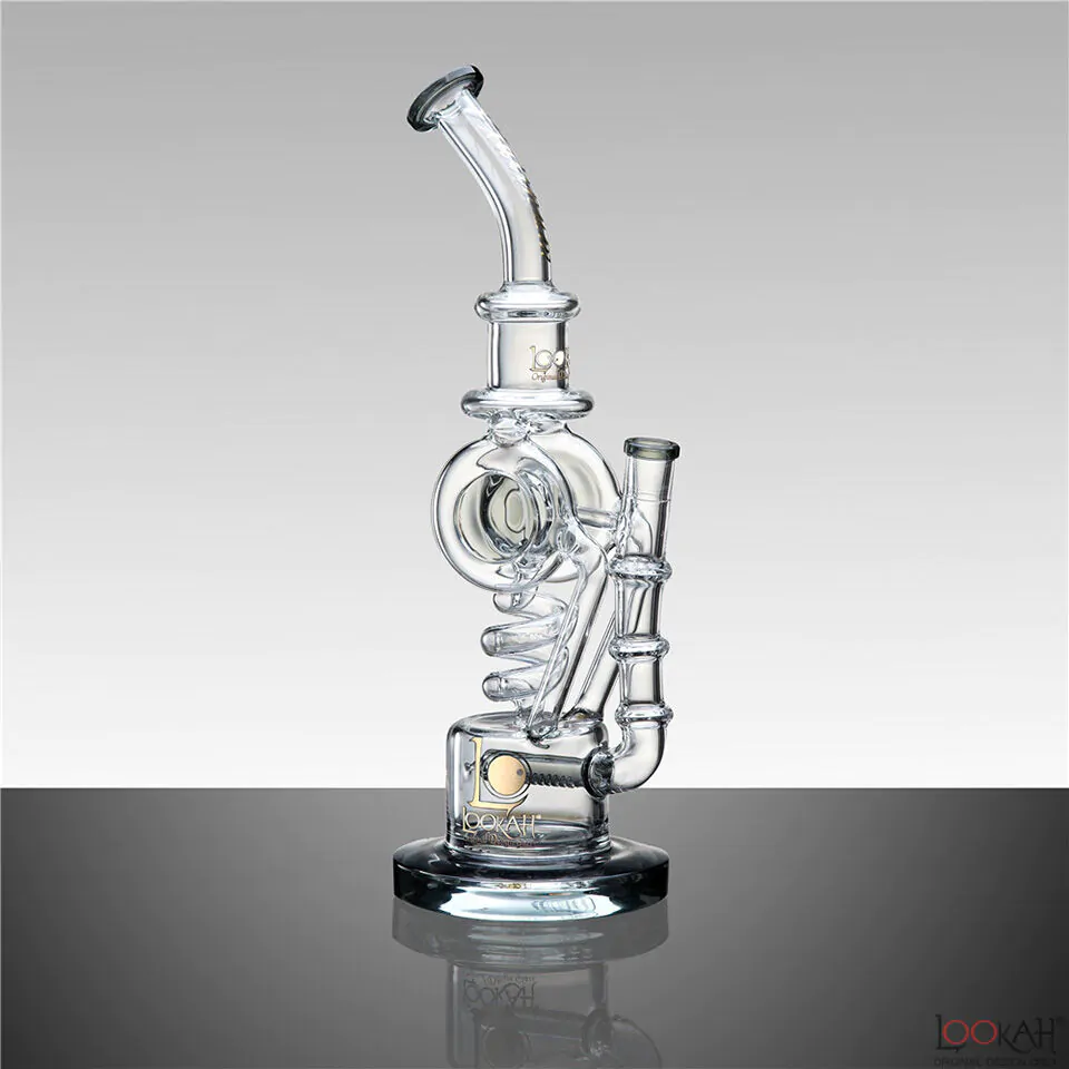 8 Dome Perc Multi Design Water Pipe (Blood Splatter) -ND-Bl