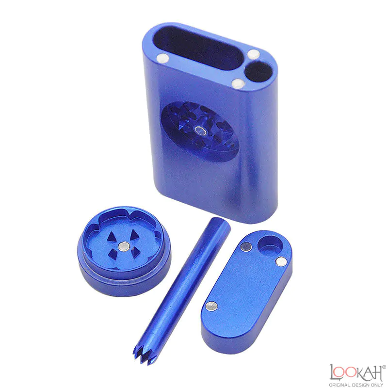 One Hitter Dugout Set With Build In Grinder - All-in-one Design